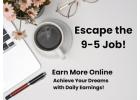 Ad 2: Headline: Earn Big, Work Little: $900 Daily in Just 2 Hours!