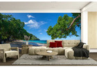 Paradise Beach Removable Wallpaper for Home