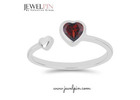 JewelPin Sterling Silver Gemstone Rings for Retail Success